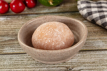 Japanese rice dessert mochi cake