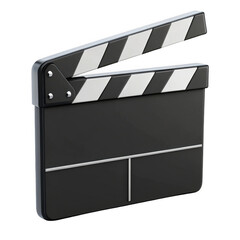movie clapper board 3D icon