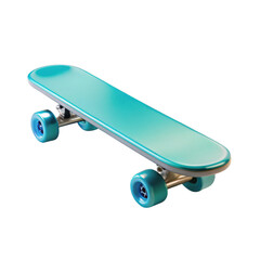 skateboard isolated on transparent background