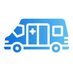 ambulance Gradient icon