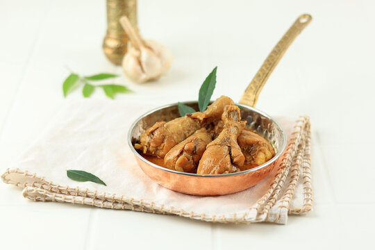 Ayam Kari Kapitan, Malaysian Spicy Chicken Curry with Coconut Milk