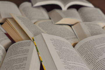 Obraz premium recopilación de libros