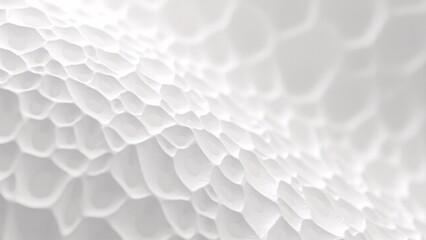 Naklejka premium Abstract White Cellular Texture Background
