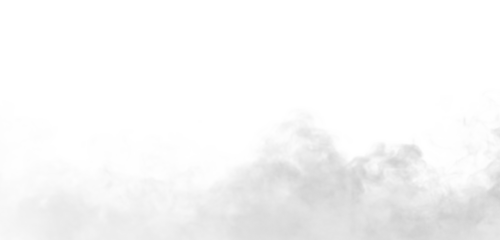 PNG Realistic gray smoke, fog, and vapor cloud. Toxic steam, explosion effect, and mist on dark background. Atmospheric gas and dust for abstract backgrounds or digital design. Vector format.