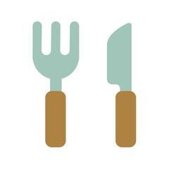 Fork and knife set
