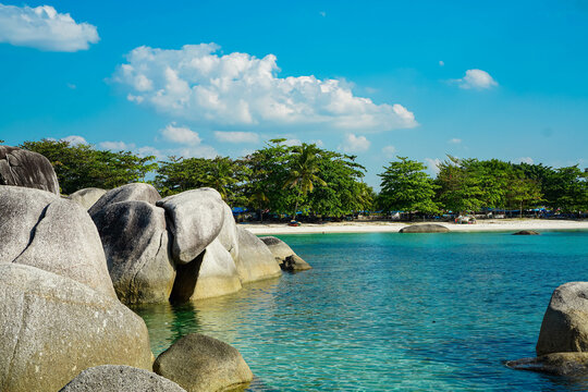 Natural Beauty of Belitung Beach