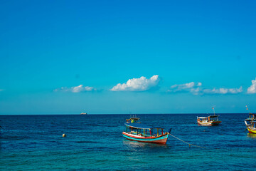 Naklejka premium Natural Beauty of Belitung Beach