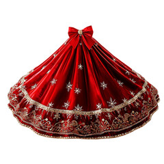 red christmas tree