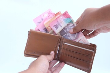 Keep money in wallet. Save money.