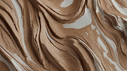 Natural wood texture background with wavy patterns and organic layers