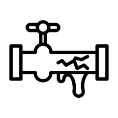 plumber Line Icon