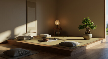 interior of a bedroom