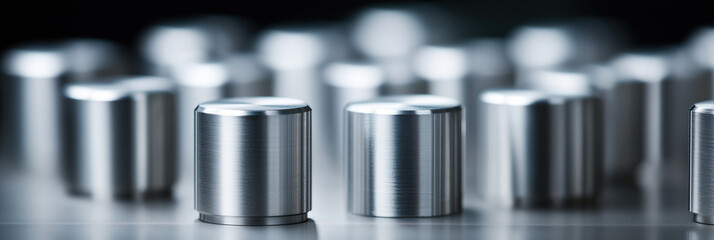 Precision-manufactured steel cylinders showcase advanced industrial engineering and quality control