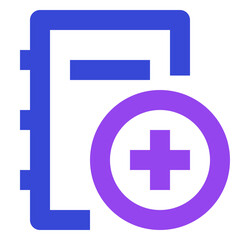 user interface two tone icon set