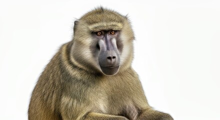 Obraz premium High Quality Professional Olive Baboon Primate Wildlife Portrait