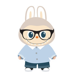 funny cartoon scientist