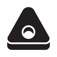 Tailors chalk solid glyph icon for sewing pattern marking and fashion design a professional tool for dressmaking and clothing alteration vector