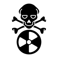 radiation Solid icon