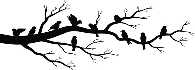 Metal tree wall art eps, ivy tree eps, tree branch wall decor eps, black tree wall decor eps, bay leaf tree metal wall decor eps,
Tree and Birds Metal Wall Decor eps, Boho Living Room Wall Decor eps, 