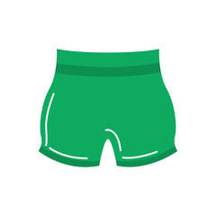 Summer  Green Sporty Shorts