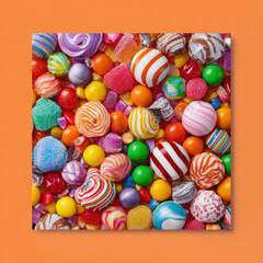 Obraz premium colorful candy