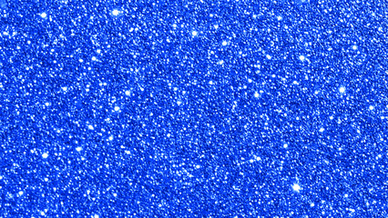 Blue glitter light shining sparkle texture background. Christmas New Year and Celebration background concept.