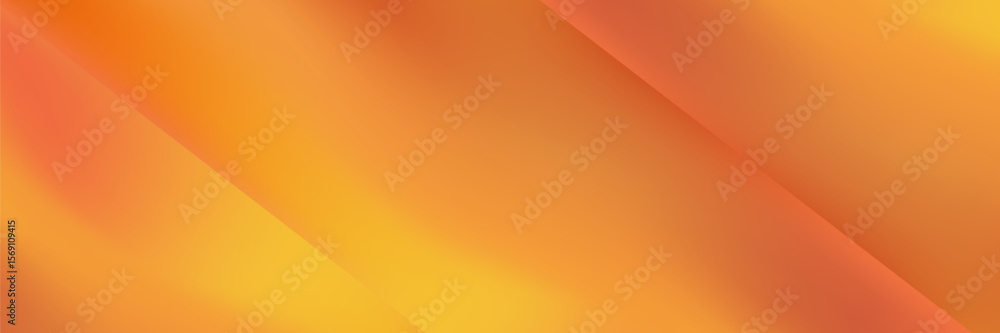 Fototapete vector orange line background curve element with space for text and message design, overlapping laye
