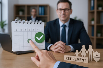Retirement planning with life insurance offers security and peace of mind for stable and fulfilling life after work