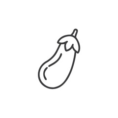 Eggplant icon for vegetarian recipes, cooking blogs, and healthy eating guides