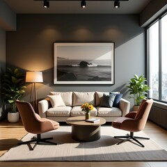 A stylish luxury villa