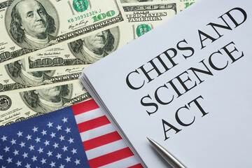 CHIPS and Science Act is shown using the text