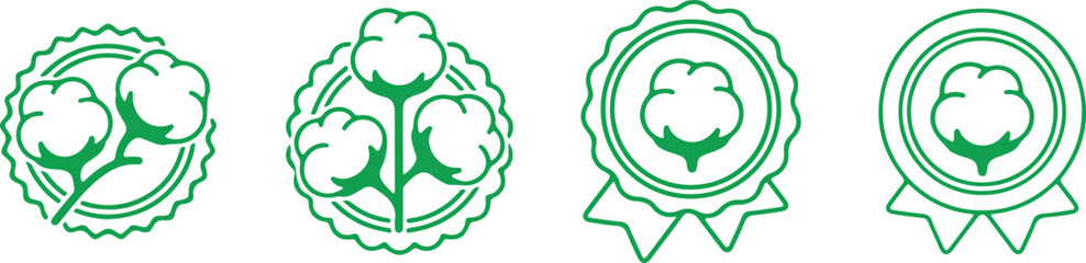 Green Leaf Stamp Badge – Eco Friendly Seal, Nature Symbol, Organic, Sustainable, Circular Vector Logo, Eco Label