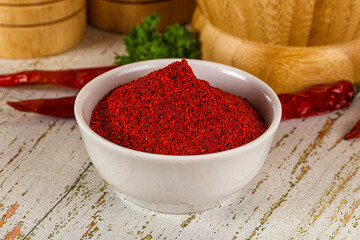 Spicy dry hot Chili powder