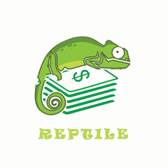 Wild Spirit of the Reptile Illustration