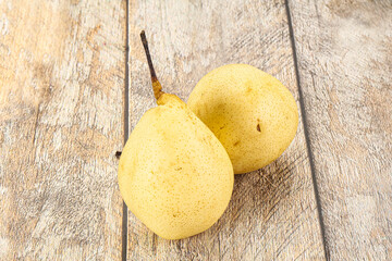 Sweet juicy yellow Chinese Pears