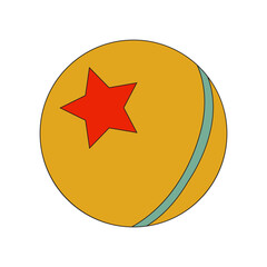 Sport Ball Stickers Element