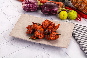 Indian cuisine spicy Chicken 65