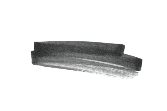 hand drawn black brush pen marker scribble isolated on white or transparent png