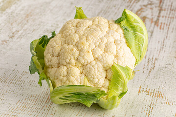 Fresh cauliflower cabbage for cooking