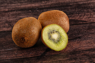 Sweet juicy Kiwi fruit slice