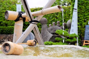 池田城跡 つくばい