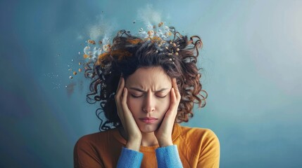 Cortisol regulation through diet nutrition and healthy food lifestyle