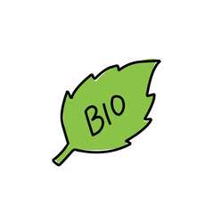 leaf bio symbol icon