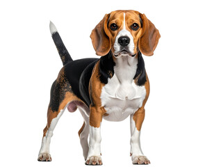 Standing Beagle Dog – Realistic Breed
