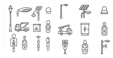 Collection of traffic signs and street lights. Scene is serious and focused on the rules of the road