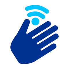 Fototapeta premium Motion Sensor Simple Icon Vector Illustration Concept
