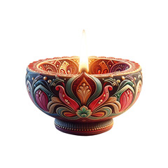 Golden diwali dia on transference background,  Dia, diya - oil lamp, flame, diwali, celebration, candle, culture of india, decoration, tradition, culture, religion, religious celebration, design
