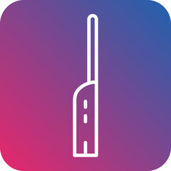 Stove Lighter line icon style