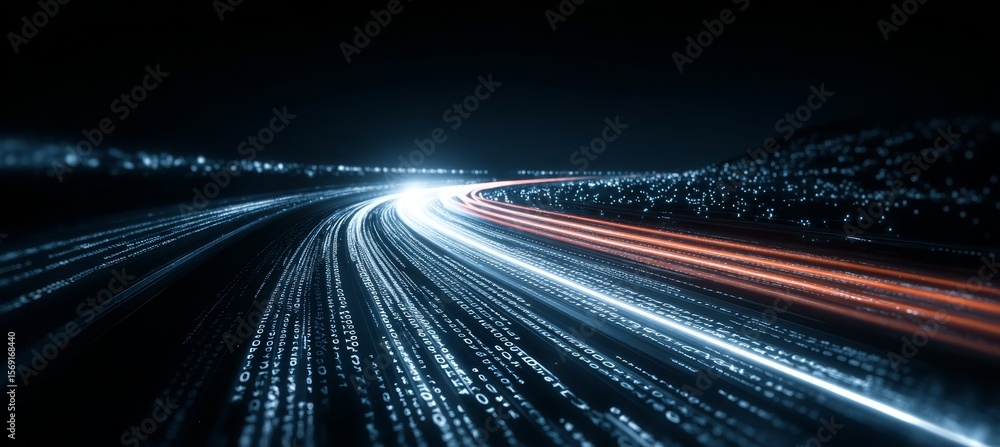 Poster digital highway speeds ai and automation streamline processes for future networks and data flow