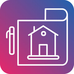 Construction Line Icon Style